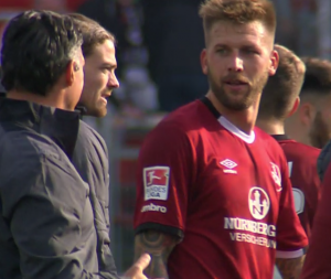 1. FC Nürnberg - Hannover 96: Ganz wichtiger Spieler im Moment: Guido Burgstaller