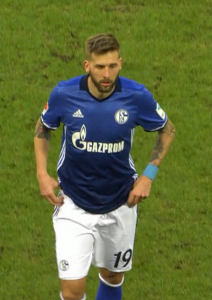 Guido Burgstaller im Trikot von Schalke 04